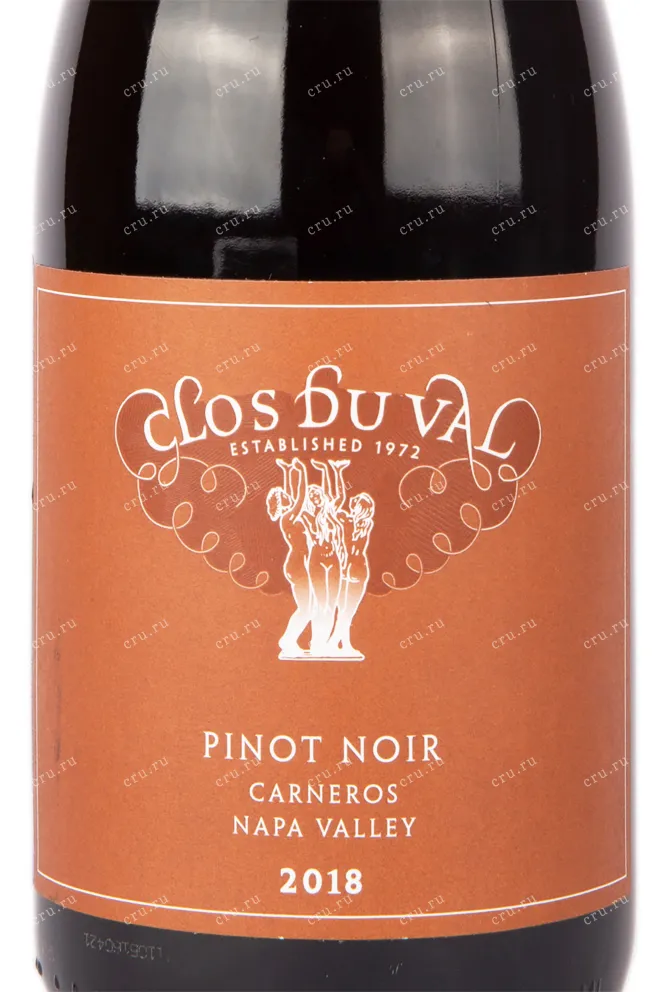 Вино Clos du Val Estate Pinot Noir 2018 0.75 л