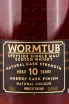 Этикетка Wormtub Speyside Single Malt Scotch Whisky Sherry Cask Finish 10 years 0.7 л