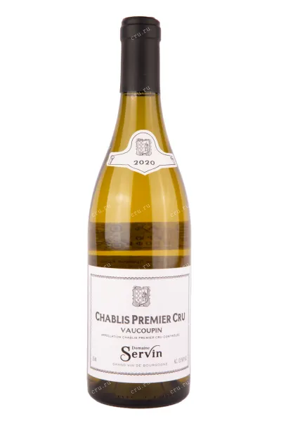 Вино Domaine Servin Chablis Premier Cru Vaucoupin 2022 0.75 л