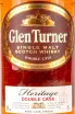 Виски Glen Turner Heritage Double Cask Port Cask Finish in gift box  0.7 л