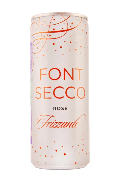 Игристое вино Font Secco Rose Frizzante  0.25 л