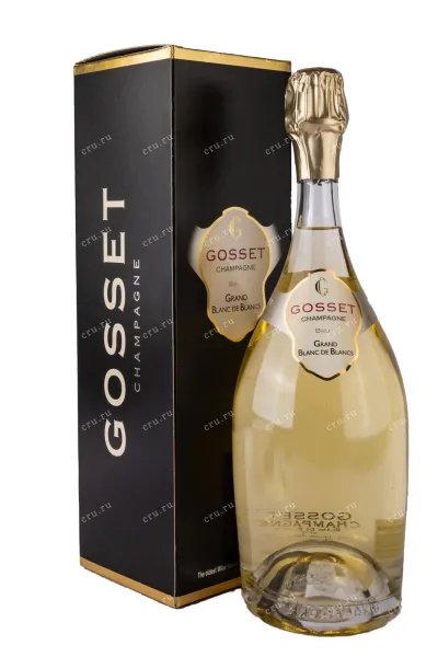 Шампанское Gosset Grand Blanc de Blancs gift box  1.5 л