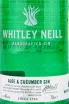 Этикетка Whitley Neill Aloe & Cucumber 0.7 л