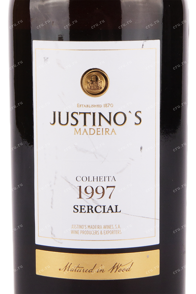Мадейра Justinos Colheita Sercial Dry 1997 0.75 л