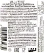 Контрэтикетка вина Вилла Вольф Пино Нуар Розе Квалитетсвайн 2019 0.75
