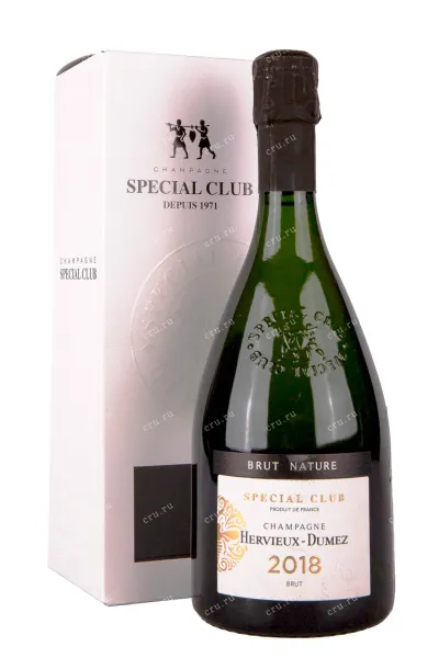 Шампанское Hervieux-Dumez Special Club in gift box 2018 0.75 л