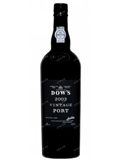 Портвейн Dows Vintage 2003 0.375 л