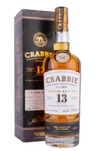 Виски Crabbie Romandolo 13 Years Old gift box  0.7 л