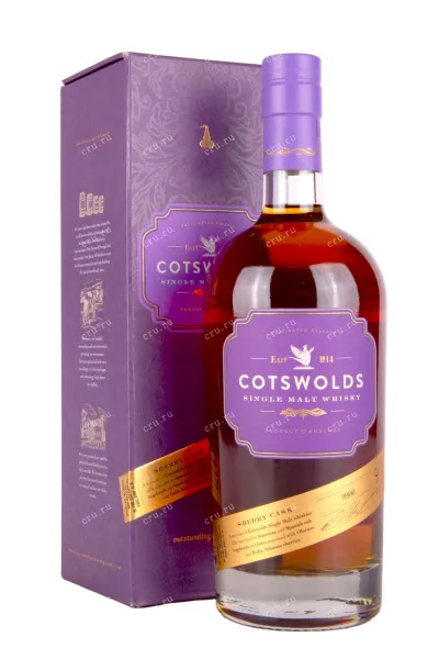 Виски Cotswolds Sherry Cask gift box  0.7 л