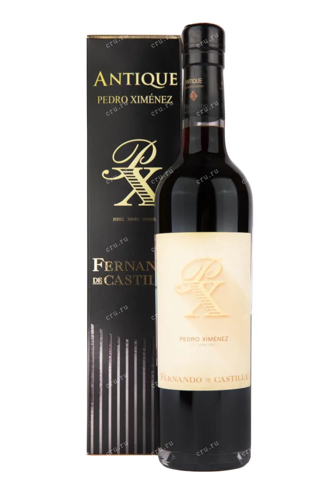 Херес Fernando de Castilla Antique Pedro Ximenez Sherry with gift box  0.5 л