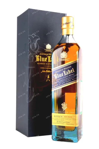 Виски Johnnie Walker Blue Label in gift box  0.75 л