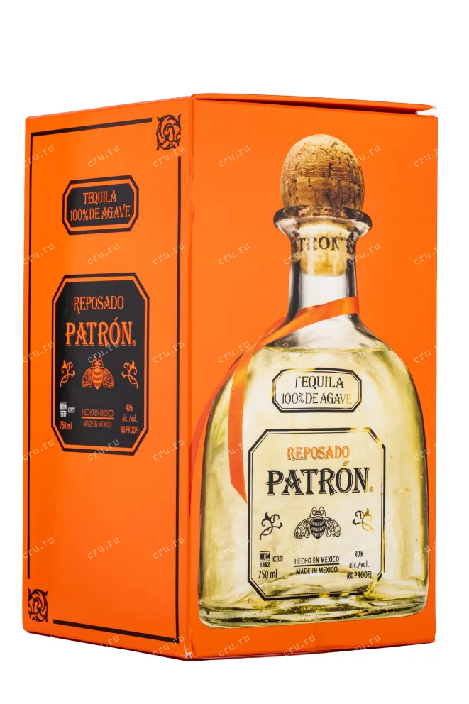 Текила Patron Reposado in gift box  0.7 л