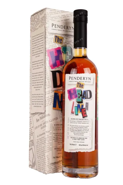 Виски Penderyn Headliner in gift box  0.7 л