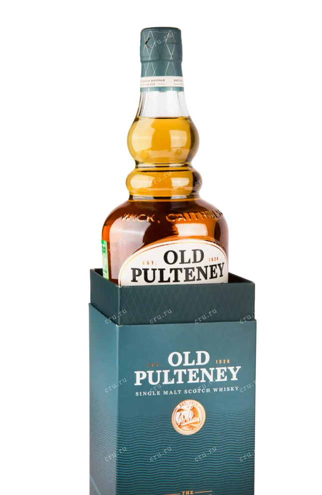 Виски Old Pulteney 15 Years Old with gift box  0.7 л