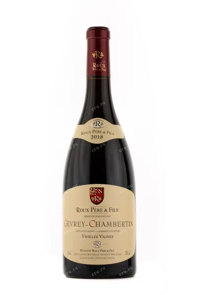 Вино Domaine Roux Pere et Fils Gevrey-Chambertin Vieilles Vignes AOC 2018 0.75 л