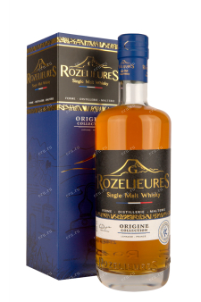Виски Rozelieures Origine Collection Single Malt in gift box  0.7 л