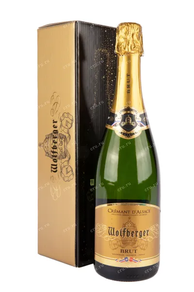 Игристое вино Wolfberger Cremant d`Alsace Brut  0.75 л