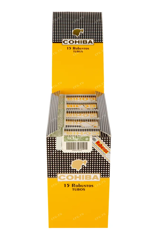 Сигары Cohiba 15 Robustos tubos 