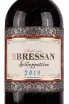 Этикетка Bressan Schioppettino 2018 0.75 л