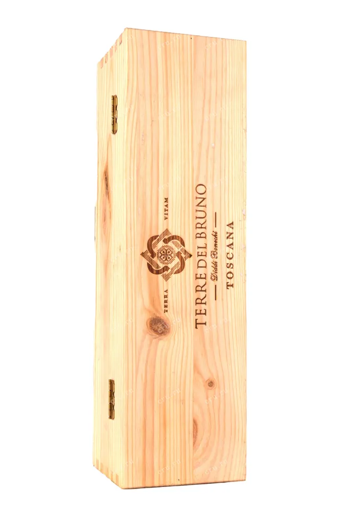 Деревянная коробка Terre del Bruno Torrealta Toscana wooden box 2021 0.75 л