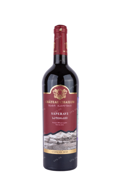 Вино Saperavi Chateau Chailuri 2019 0.75 л