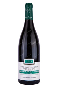 Вино Domaine Henri Gouges Nuits-St-Georges 1er Cru Clos des Porrets St-Georges 2018 0.75 л
