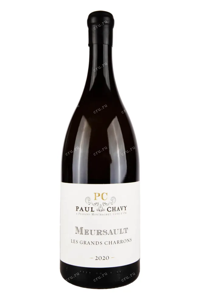 Бутылка Paul Chavy Les Grands Charrons Meursault 2020 1.5 л