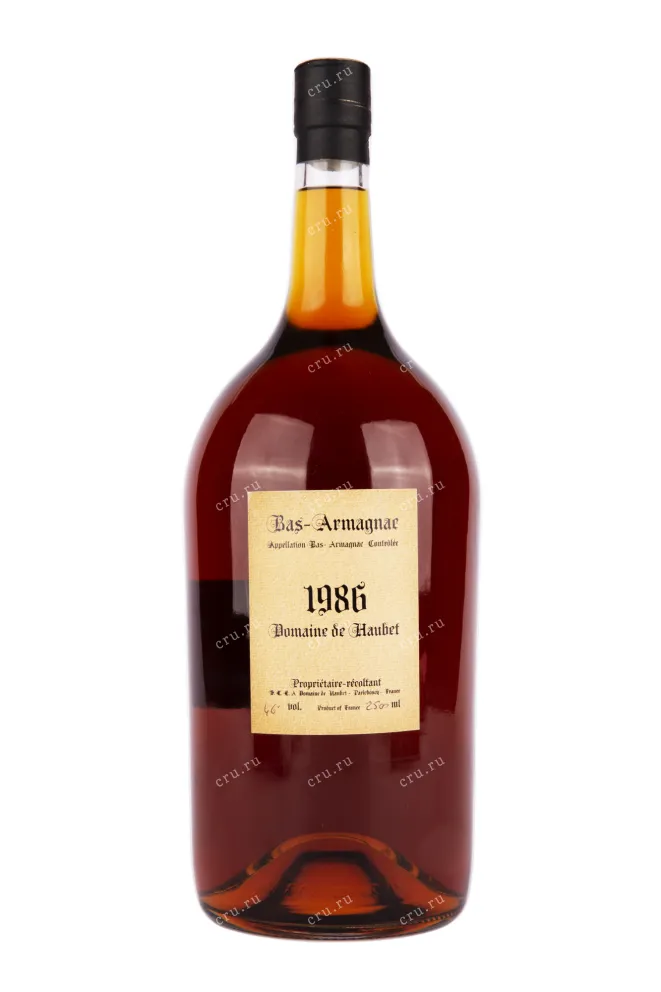 Арманьяк Domaine de Haubet 1986 3 л