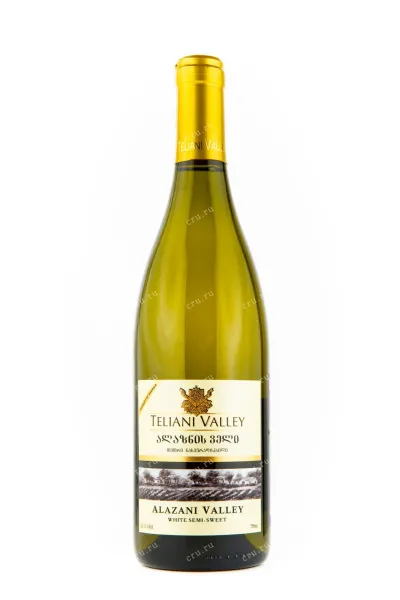 Вино Teliani Valley Alazani Valley White semi-sweet  0.75 л