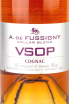 Этикетка A. de Fussigny Cellar Blend VSOP 2018 0.5 л