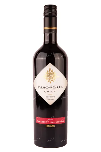 Вино TerraMater Paso Del Sol Cabernet Sauvignon 2021 0.75 л