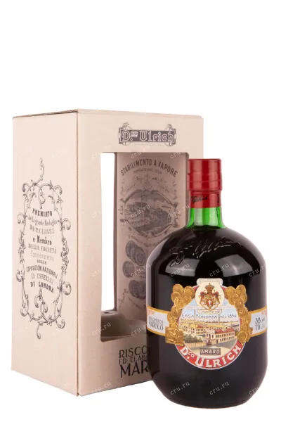 Ликер Ulrich Amaro gift box  0.7 л