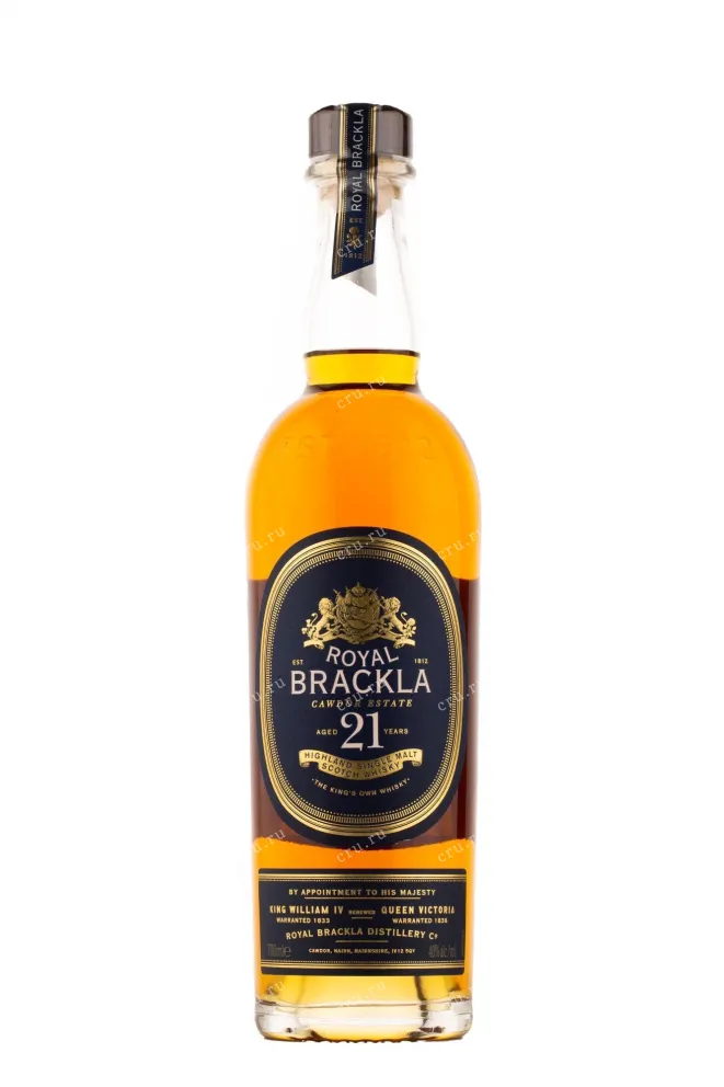 Виски Royal Brackla 21 years  0.7 л