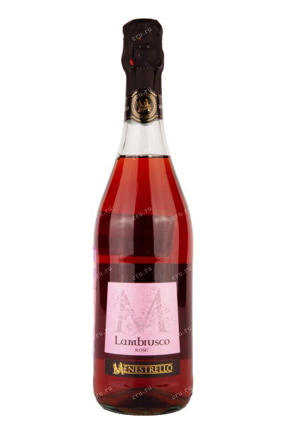Игристое вино Lambrusco Menestrello Rose 2018 0.75 л