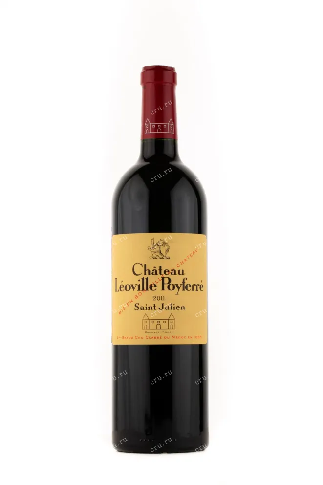 Вино Chateau Leoville Poyferre AOC Saint-Julien Grand Cru Classe 2011 0.75 л