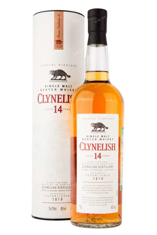 Виски Clynelish 14 years  0.7 л