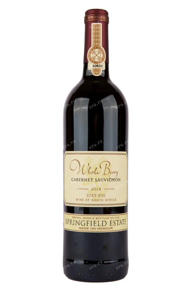 Вино Springfield Estate Whole Berry Cabernet Sauvignon 2019 0.75 л