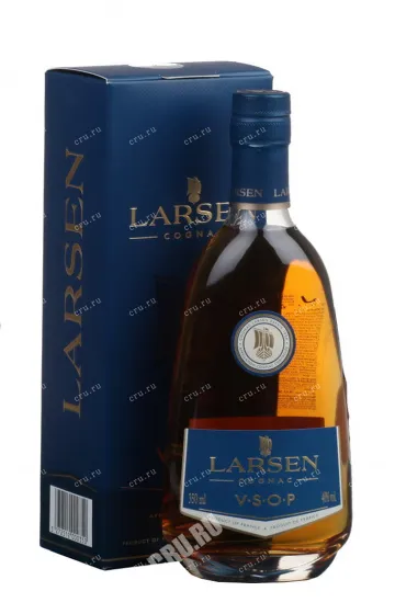 Коньяк Larsen VSOP with gift box   0.35 л