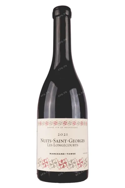 Вино Marchand-Tawse Nuits-Saint-Georges Les Longecourts 2021 0.75 л