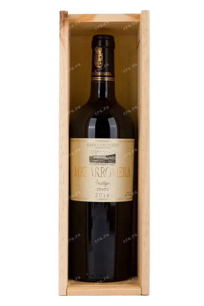 Вино Matarromera Prestigio Ribera del Duero with gift box 2016 0.75 л