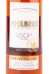 Коньяк Philbert Single Estate VSOP gift box   0.7 л