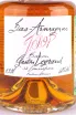 Этикетка Baron G. Legrand Bas Armagnac gift set 4 wooden box 0.2 л