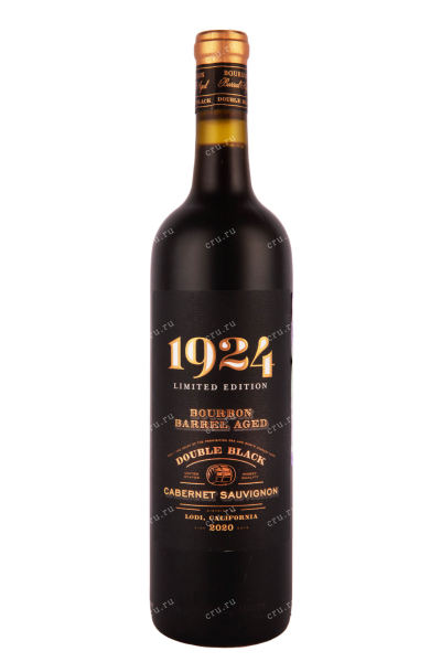 Вино 1924 Double Black Bourbon Barrel Aged Cabernet Sauvignon 0.75 л