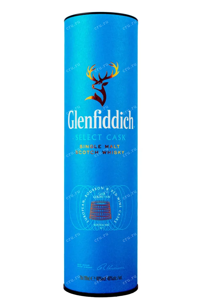 Туба Glenfiddich Select Cask in tube 0.05 л