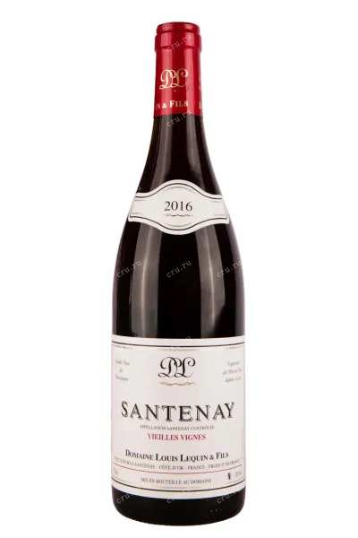 Вино Santenay Vieilles Vignes Domaine Louis Lequin et Fils 2016 0.75 л