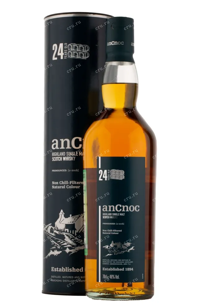 Виски AnCnoc 24 years  0.7 л