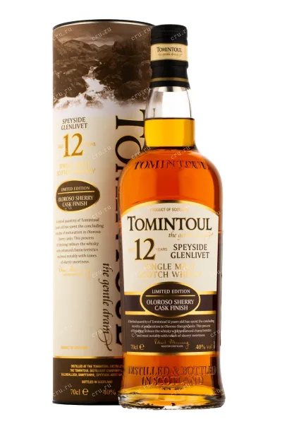 Виски Tomintoul 12 years  0.7 л