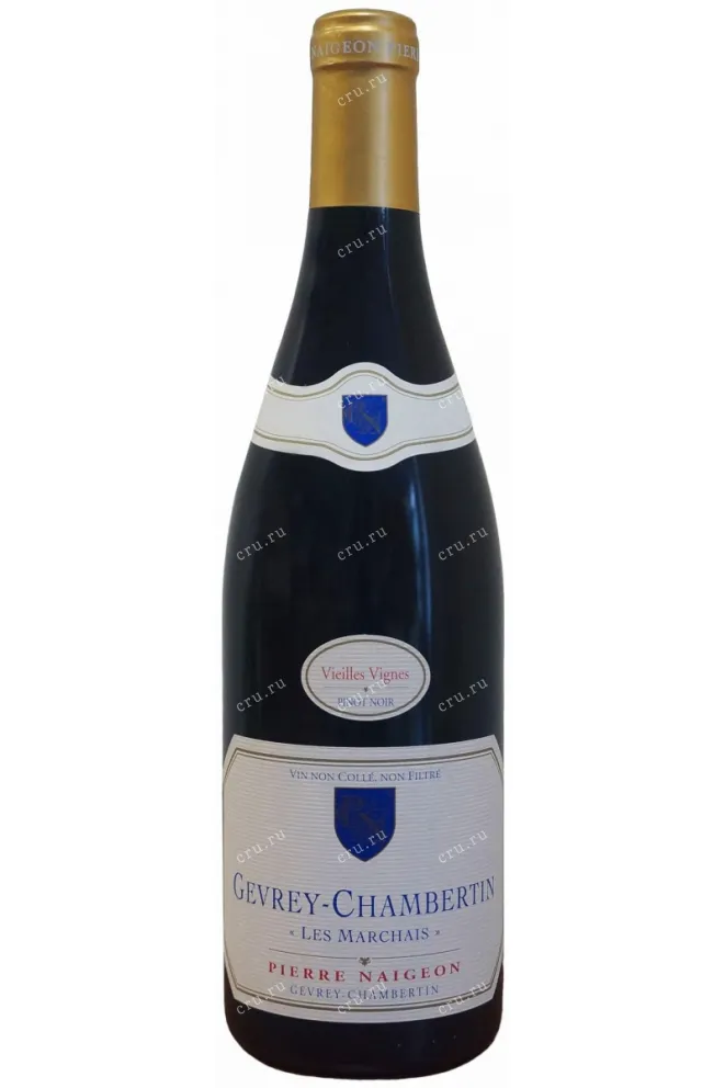 Вино Pierre Naigeon Gevrey-Chambertin Les Marches 2014 0.75 л