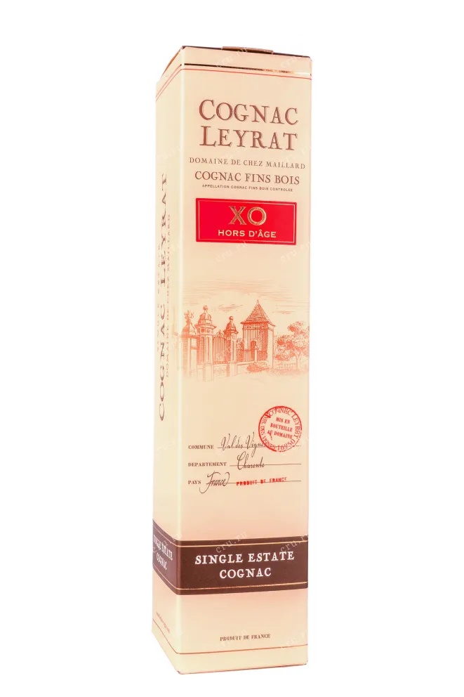 Подарочная коробка Leyrat XO Hors dAge gift box 0.7 л