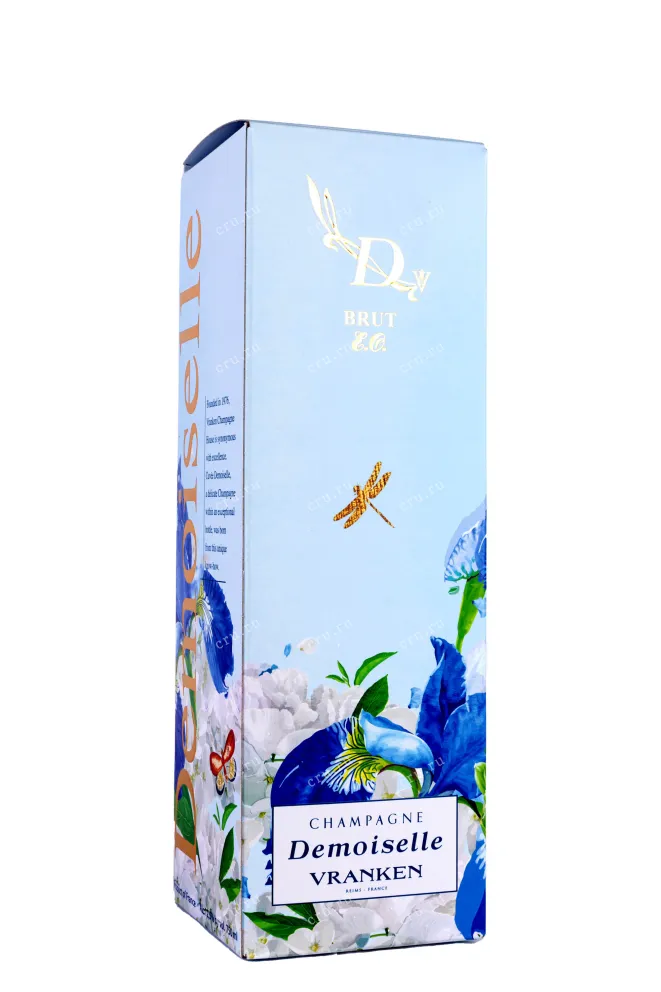 Подарочная коробка Vranken Demoiselle Brut with gift box 2018 0.75 л